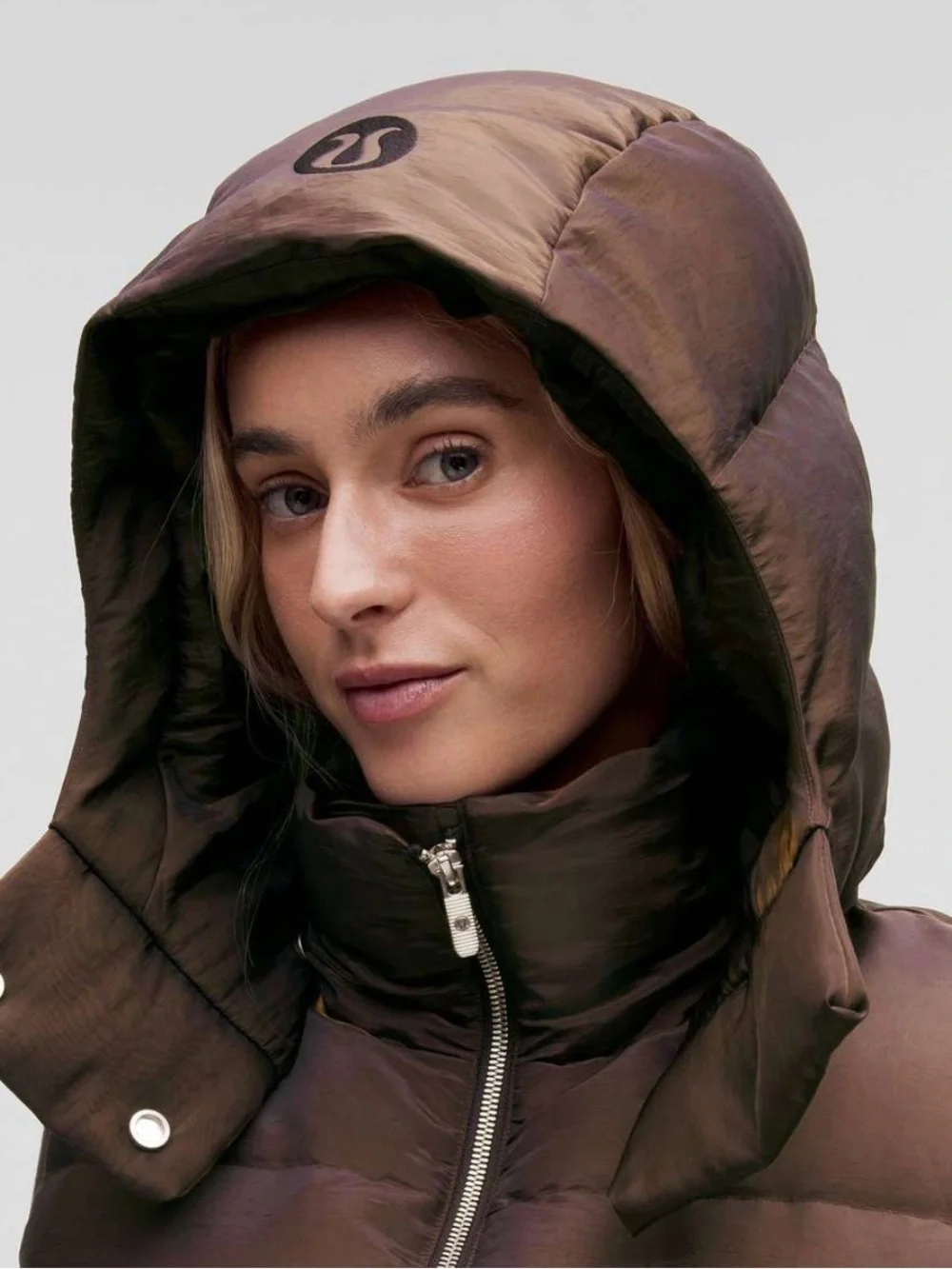 Women’s brown * iridescent* Wunder Puff Vest